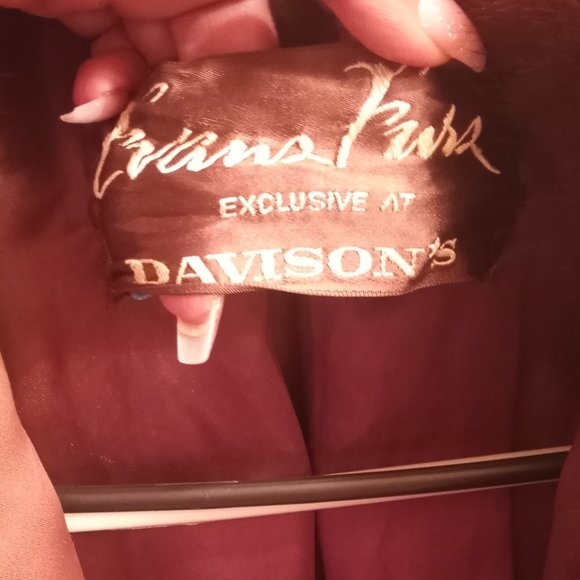 Size 6 Mink and Leather Jacket - Picture 3 of 7